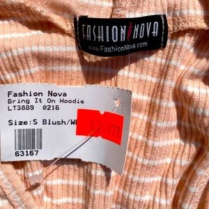 Fashion nova summer hoodie short set